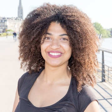 femme noire à Bordeaux